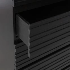 Red Living Kommode Rayong II - Kiefer massiv - Kiefer Schwarz -Wohnzimmermöbel boutique en ligne 1000342090 220401 050 DETAILS P000000001000342090