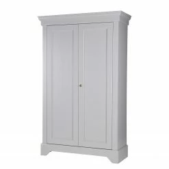 Ridgevalley Schrank Tosca - Kiefer massiv - Lichtgrau