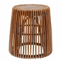 Tom Tailor Beistelltisch Perira I - Rattan / Teak massiv - Rattan / Teakholz
