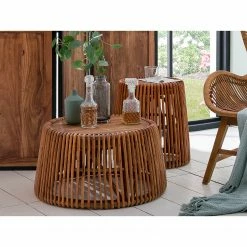 Tom Tailor Beistelltisch Perira II - Teak massiv / Rattan - Teak / Rattan 8 Tom Tailor Beistelltisch Perira II - Teak massiv / Rattan - Teak / Rattan -Wohnzimmermöbel boutique en ligne 1000342389 220325 021 MOOD DETAILS P000000001000342389 mood