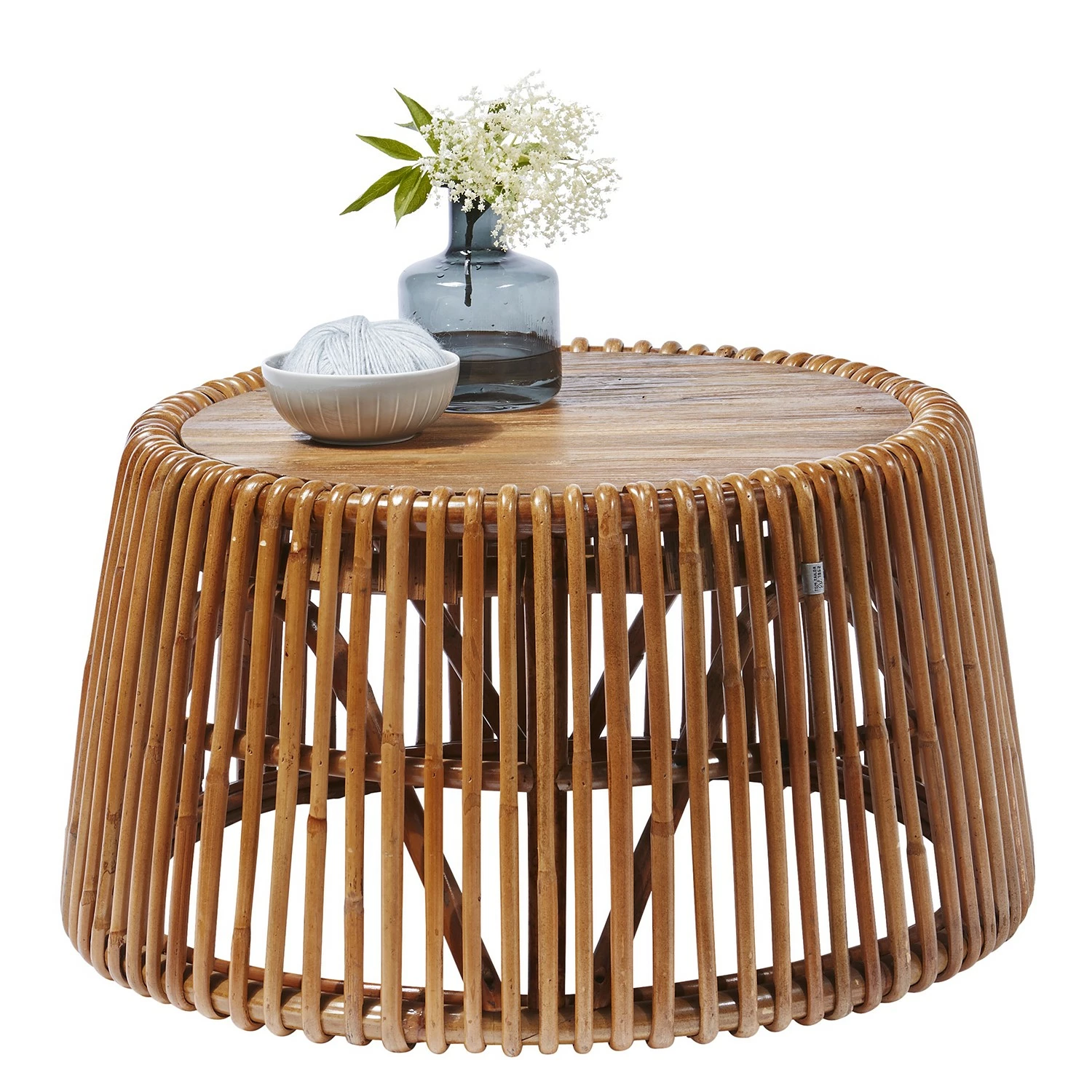 Tom Tailor Beistelltisch Perira II - Teak massiv / Rattan - Teak / Rattan 4 Tom Tailor Beistelltisch Perira II - Teak massiv / Rattan - Teak / Rattan – Bild 4