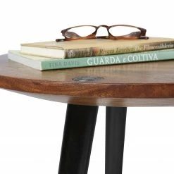 Tom Tailor Beistelltisch Saipina I - Mango massiv / Aluminium - Mango / Schwarz -Wohnzimmermöbel boutique en ligne 1000342404 220325 035 DETAILS P000000001000342404