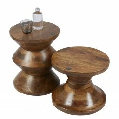 Tom Tailor Beistelltisch Knoppe I - Mango massiv - Mango -Wohnzimmermöbel boutique en ligne 1000342409 220325 040 DETAILS P000000001000342409