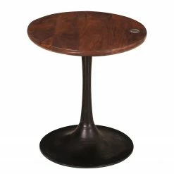 Tom Tailor Beistelltisch Montalbo II - Mango massiv - Eisen / Mango - Schwarz