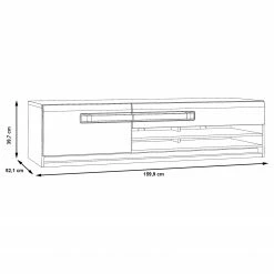 Loftscape TV-Lowboard Toscana I - Inkl. Beleuchtung - Eiche Sonoma Dekor 7 Loftscape TV-Lowboard Toscana I - Inkl. Beleuchtung - Eiche Sonoma Dekor -Wohnzimmermöbel boutique en ligne 1000342486 220331 500 SKETCH DETAILS P000000001000342486 sketch