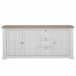 Ridgevalley Sideboard Sandvik II - Eiche Weiß Dekor / Eiche Nelson Dekor -Wohnzimmermöbel boutique en ligne 1000342497 220331 030 DETAILS P000000001000342497