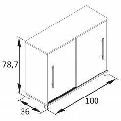 Schildmeyer Kommode Milo - Eiche Landhaus Dekor -Wohnzimmermöbel boutique en ligne 1000342924 220331 500 SKETCH DETAILS P000000001000342924 sketch