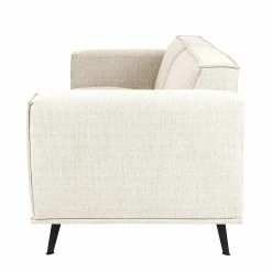 Studio Copenhagen Sofa Parnu (3-Sitzer) - Flachgewebe Costa: Weiß -Wohnzimmermöbel boutique en ligne 1000342940 220405 040 DETAILS P000000001000342940