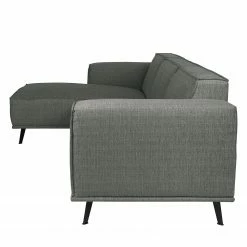 Studio Copenhagen Ecksofa Pernu I - Flachgewebe Costa: Grau - Longchair davorstehend links -Wohnzimmermöbel boutique en ligne 1000342974 220405 040 DETAILS P000000001000342974