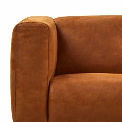 Norrwood Sofa Onaka (3-Sitzer) - Kunstleder Burga: Cognac - Breite: 246 cm -Wohnzimmermöbel boutique en ligne 1000343871 220412 060 DETAILS P000000001000343871