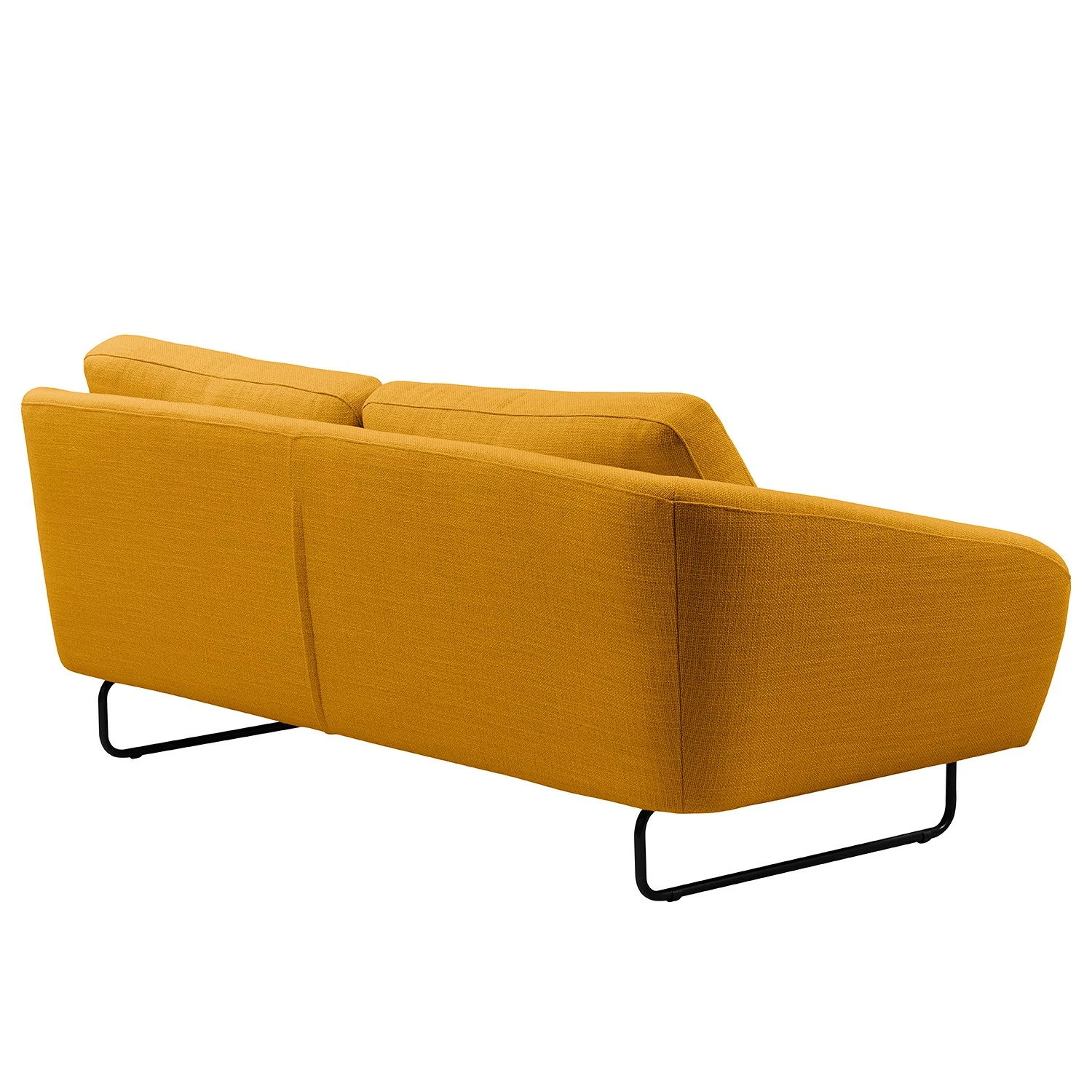 Loftscape Sofa Rhoads (2,5-Sitzer) - Strukturstoff Bermal: Senfgelb 3 Loftscape Sofa Rhoads (2,5-Sitzer) - Strukturstoff Bermal: Senfgelb – Bild 3