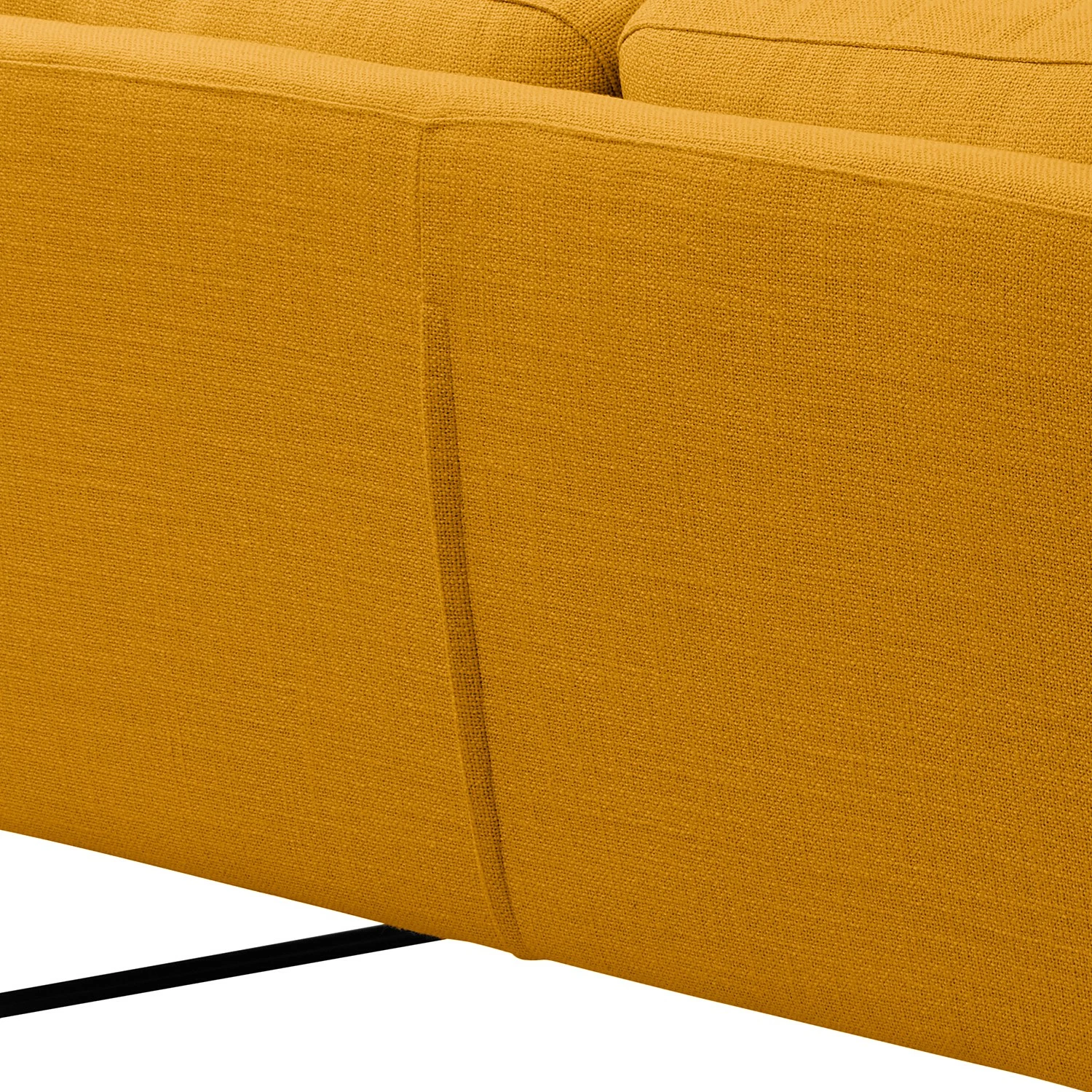 Loftscape Sofa Rhoads (2,5-Sitzer) - Strukturstoff Bermal: Senfgelb 7 Loftscape Sofa Rhoads (2,5-Sitzer) - Strukturstoff Bermal: Senfgelb – Bild 7