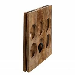 Butlers Weinregal MANGO DAYS II - Mangoholz - Braun -Wohnzimmermöbel boutique en ligne 1000343945 220406 040 DETAILS P000000001000343945