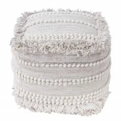 Butlers Pouf BOHO LOUNGE - Wolle - Creme 7 Butlers Pouf BOHO LOUNGE - Wolle - Creme -Wohnzimmermöbel boutique en ligne 1000344063 220406 040 DETAILS P000000001000344063