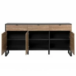 Loftscape Sideboard Mid West I - Bambus Dekor / Anthrazit 18 Loftscape Sideboard Mid West I - Bambus Dekor / Anthrazit -Wohnzimmermöbel boutique en ligne 1000344591 220407 032 DETAILS P000000001000344591