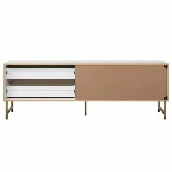 Loftscape TV-Lowboard Metropolis - Matt Weiß -Wohnzimmermöbel boutique en ligne 1000344594 220407 036 DETAILS P000000001000344594