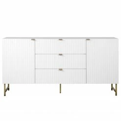 Loftscape Sideboard Metropolis - Matt Weiß -Wohnzimmermöbel boutique en ligne 1000344595 220407 030 DETAILS P000000001000344595