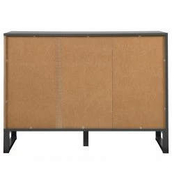 Loftscape Kommode Mid West - Bambus Dekor / Anthrazit -Wohnzimmermöbel boutique en ligne 1000344599 220407 036 DETAILS P000000001000344599