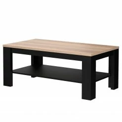 Red Living Couchtisch Westlock - Esche Dekor / Schwarz