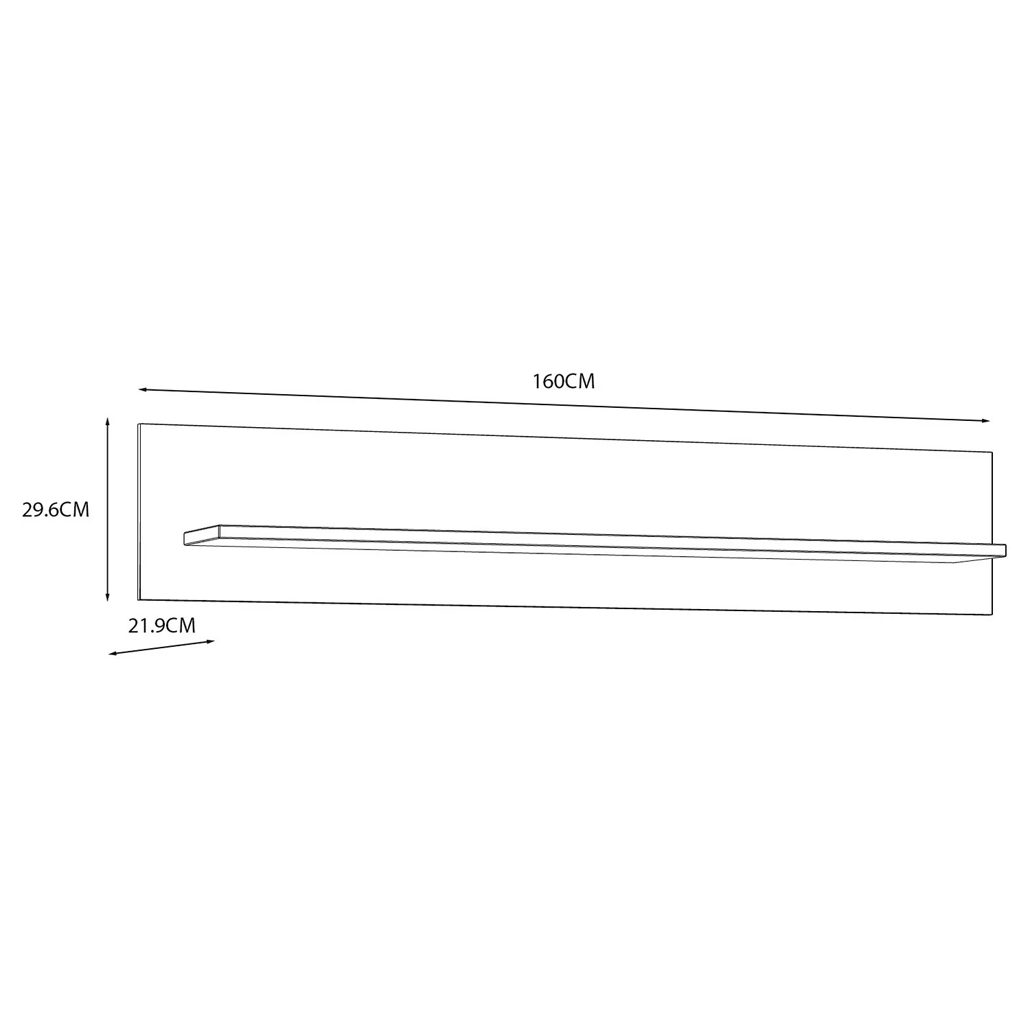 Ridgevalley Wandboard Vassia - Eiche Navy Dekor / Eiche Riviera Dekor 4 Ridgevalley Wandboard Vassia - Eiche Navy Dekor / Eiche Riviera Dekor – Bild 4