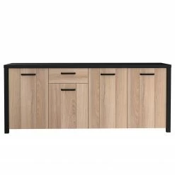 Red Living Sideboard Westlock II - Esche Dekor / Schwarz 13 Red Living Sideboard Westlock II - Esche Dekor / Schwarz -Wohnzimmermöbel boutique en ligne 1000344679 220414 030 DETAILS P000000001000344679