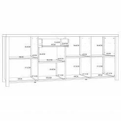 Red Living Sideboard Westlock II - Esche Dekor / Schwarz 19 Red Living Sideboard Westlock II - Esche Dekor / Schwarz -Wohnzimmermöbel boutique en ligne 1000344679 220414 501 SKETCH DETAILS P000000001000344679 sketch