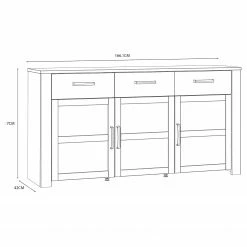 Ridgevalley Sideboard Vassia I - Eiche Navy Dekor / Eiche Riviera Dekor 14 Ridgevalley Sideboard Vassia I - Eiche Navy Dekor / Eiche Riviera Dekor -Wohnzimmermöbel boutique en ligne 1000344684 220414 500 SKETCH DETAILS P000000001000344684 sketch