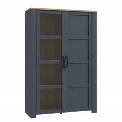 Ridgevalley Vitrinenschrank Vassia I - Eiche Navy Dekor / Eiche Riviera Dekor 15 Ridgevalley Vitrinenschrank Vassia I - Eiche Navy Dekor / Eiche Riviera Dekor -Wohnzimmermöbel boutique en ligne 1000344686 220414 030 DETAILS P000000001000344686