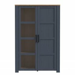 Ridgevalley Vitrinenschrank Vassia I - Eiche Navy Dekor / Eiche Riviera Dekor 17 Ridgevalley Vitrinenschrank Vassia I - Eiche Navy Dekor / Eiche Riviera Dekor -Wohnzimmermöbel boutique en ligne 1000344686 220414 040 DETAILS P000000001000344686