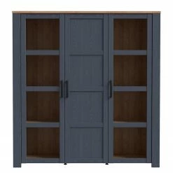 Ridgevalley Vitrinenschrank Vassia II - Eiche Navy Dekor / Eiche Riviera Dekor 17 Ridgevalley Vitrinenschrank Vassia II - Eiche Navy Dekor / Eiche Riviera Dekor -Wohnzimmermöbel boutique en ligne 1000344687 220414 040 DETAILS P000000001000344687