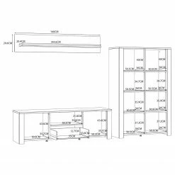 Ridgevalley Wohnwand Vassia I (3-teilig) - Eiche Navy Dekor / Eiche Riviera Dekor 19 Ridgevalley Wohnwand Vassia I (3-teilig) - Eiche Navy Dekor / Eiche Riviera Dekor -Wohnzimmermöbel boutique en ligne 1000344688 220414 501 SKETCH DETAILS P000000001000344688 sketch