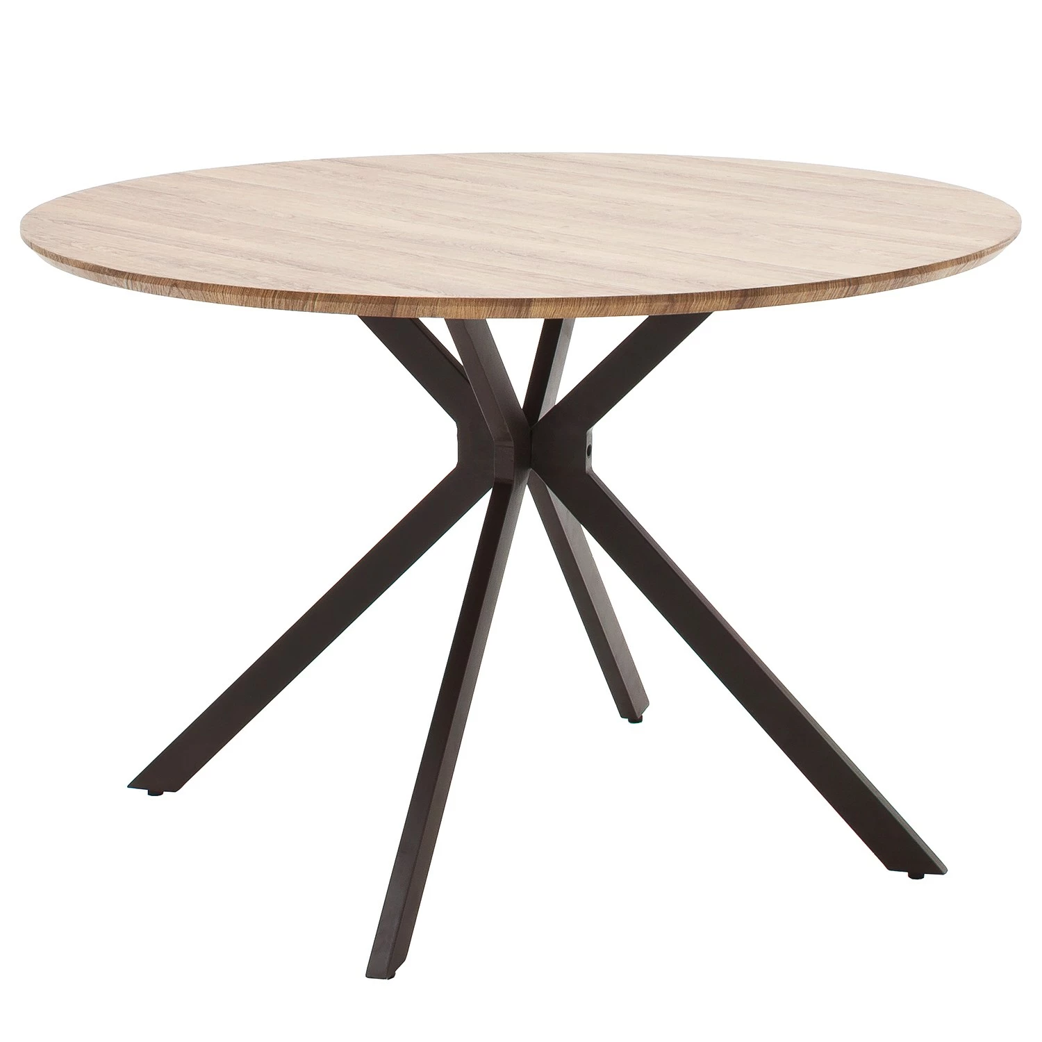 Red Living Esstisch Pessac - Wildeiche Dekor / Schwarz 1 Red Living Esstisch Pessac - Wildeiche Dekor / Schwarz