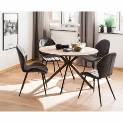 Red Living Esstisch Pessac - Wildeiche Dekor / Schwarz 5 Red Living Esstisch Pessac - Wildeiche Dekor / Schwarz -Wohnzimmermöbel boutique en ligne 1000344934 220413 021 MOOD DETAILS P000000001000344934 mood