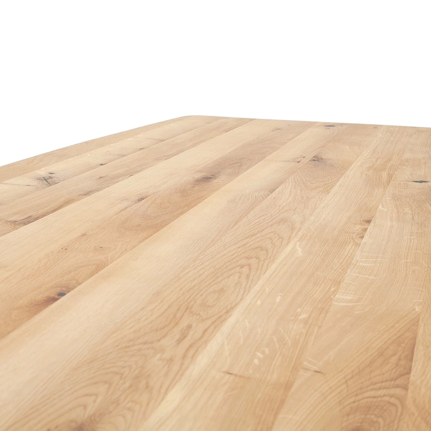 Red Living Esstisch Skye - Balkeneiche massiv / Metall - Balkeneiche / Schwarz - 200 x 100 cm 3 Red Living Esstisch Skye - Balkeneiche massiv / Metall - Balkeneiche / Schwarz - 200 x 100 cm – Bild 3