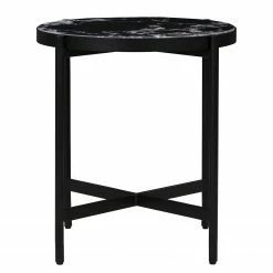 Studio Copenhagen Beistelltisch Abee II - Marmor / Metall - Marmor Schwarz / Schwarz 18 Studio Copenhagen Beistelltisch Abee II - Marmor / Metall - Marmor Schwarz / Schwarz -Wohnzimmermöbel boutique en ligne 1000345471 220615 040 DETAILS P000000001000345471