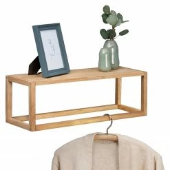 WENKO Wandregal Ferrara - Akazie massiv -Wohnzimmermöbel boutique en ligne 1000345607 220412 040 DETAILS P000000001000345607