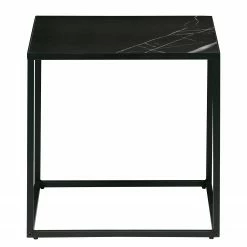 Loftscape Beistelltisch Sornas - Porzellan / Metall - Marmor Schwarz Dekor / Schwarz 5 Loftscape Beistelltisch Sornas - Porzellan / Metall - Marmor Schwarz Dekor / Schwarz -Wohnzimmermöbel boutique en ligne 1000345794 220428 030 DETAILS P000000001000345794