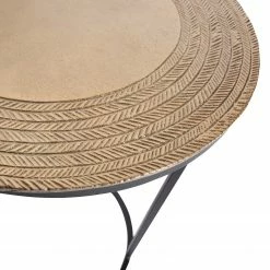 Red Living Beistelltisch Robb (2er-Set) - Aluminium - Schwarz / Messing -Wohnzimmermöbel boutique en ligne 1000345803 220428 040 DETAILS P000000001000345803