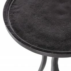 Red Living Beistelltisch Weston - Aluminium - Schwarz -Wohnzimmermöbel boutique en ligne 1000345822 220428 040 DETAILS P000000001000345822