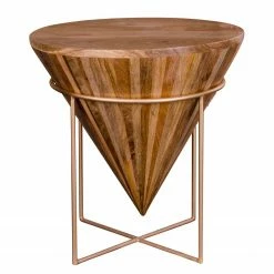 Naturoo Beistelltisch Rickman - Mango massiv / Metall - Mango / Gold 7 Naturoo Beistelltisch Rickman - Mango massiv / Metall - Mango / Gold -Wohnzimmermöbel boutique en ligne 1000345907 220428 030 DETAILS P000000001000345907