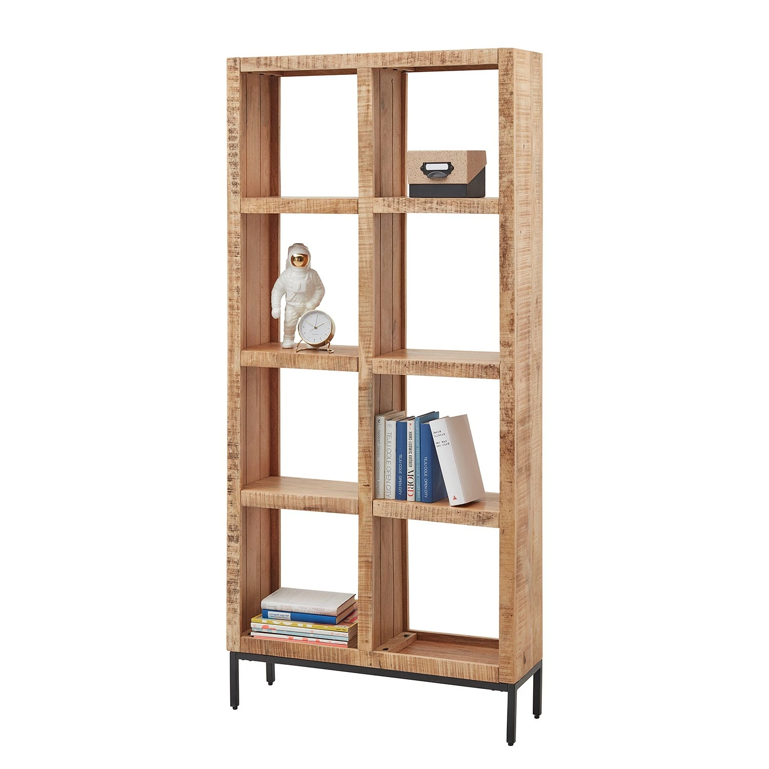 Ars manufacti Aktenregal Torres - Mango massiv / Metall - Breite: 80 cm 1 Ars manufacti Aktenregal Torres - Mango massiv / Metall - Breite: 80 cm