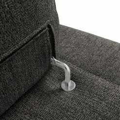 Loftscape Sofa Penpont (2-Sitzer) - Flachgewebe Kaja: Dunkelgrau -Wohnzimmermöbel boutique en ligne 1000347199 220601 140 DETAILS P000000001000347199