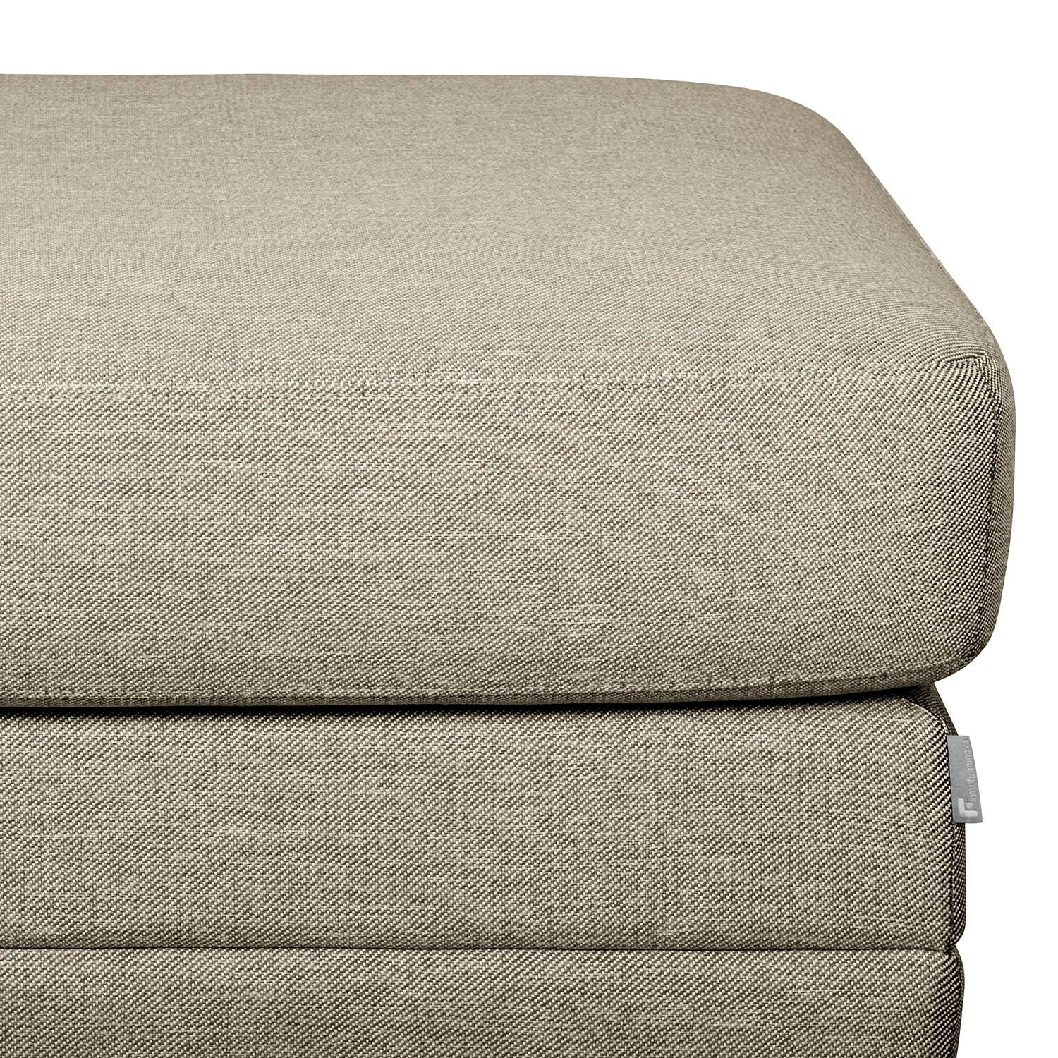 Loftscape Polsterhocker Penpont - Flachgewebe Kaja: Grau 4 Loftscape Polsterhocker Penpont - Flachgewebe Kaja: Grau – Bild 4