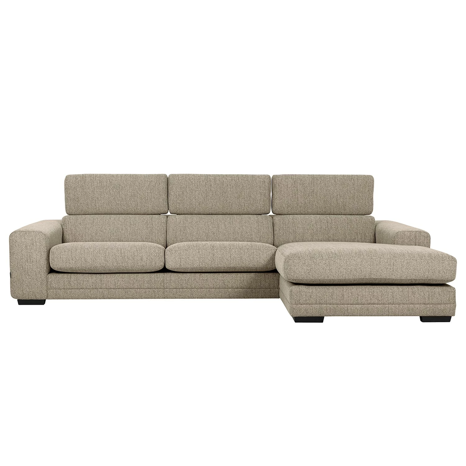 Loftscape Ecksofa Penpont - Flachgewebe Kaja: Anthrazit - Longchair davorstehend rechts 5 Loftscape Ecksofa Penpont - Flachgewebe Kaja: Anthrazit - Longchair davorstehend rechts – Bild 5