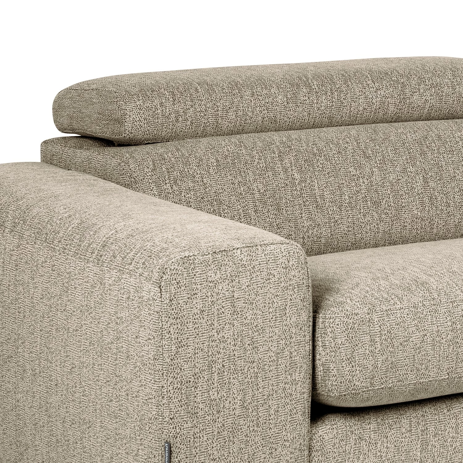 Loftscape Ecksofa Penpont - Flachgewebe Kaja: Anthrazit - Longchair davorstehend rechts 10 Loftscape Ecksofa Penpont - Flachgewebe Kaja: Anthrazit - Longchair davorstehend rechts – Bild 10