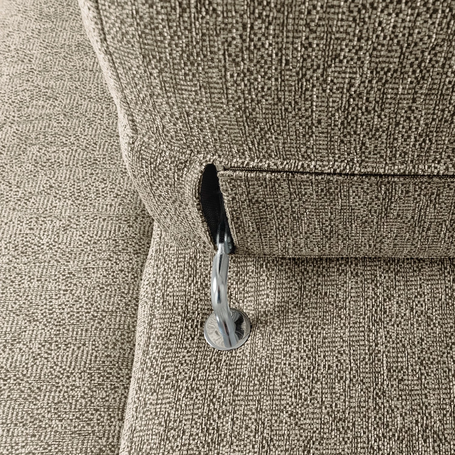 Loftscape Ecksofa Penpont - Flachgewebe Kaja: Anthrazit - Longchair davorstehend rechts 18 Loftscape Ecksofa Penpont - Flachgewebe Kaja: Anthrazit - Longchair davorstehend rechts – Bild 18