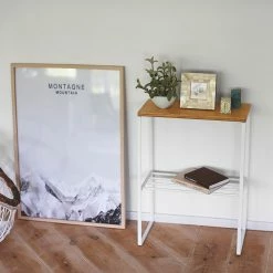 Beistelltisch Tosca - Esche massiv / Metall - Esche / Weiß -Wohnzimmermöbel boutique en ligne 1000347247 220505 021 MOOD DETAILS P000000001000347247 mood