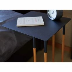 Yamazaki Beistelltisch Plain II - Esche massiv / Metall - Schwarz -Wohnzimmermöbel boutique en ligne 1000347250 220505 030 DETAILS P000000001000347250