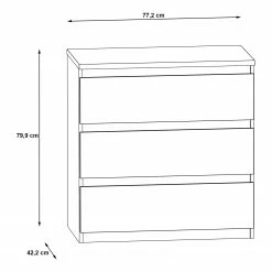 Loftscape Kommode Optima III - Matt Weiß 6 Loftscape Kommode Optima III - Matt Weiß -Wohnzimmermöbel boutique en ligne 1000348077 220603 500 SKETCH DETAILS P000000001000348077 sketch