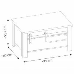 Ridgevalley Couchtisch Shutter - Pinie Weiß Dekor -Wohnzimmermöbel boutique en ligne 1000348679 220505 500 SKETCH DETAILS P000000001000348679 sketch